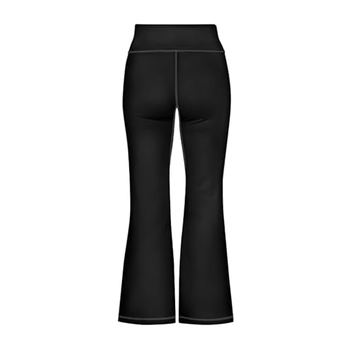 Image of Girls Flare Leggings 5-14T Cute Bell Bottoms for Girl Yoga Pants for Gym
