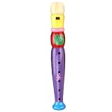 De Flauta Musical para Niños – Grabadora De Madera De 6 Agujeros, Instrumento De Viento para Principiantes De Estilo De Dibujos Animados para Niños | Sonoro De Educación Temprana para