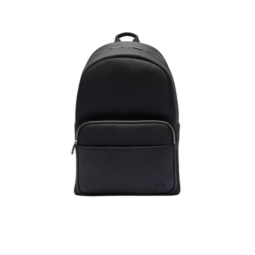 Lacoste Men's Classic Laptop Pocket Backpack, Black, One Size
