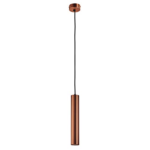 EXO Lighting - Lámpara de techo TANIA cobre interior IP20 GU10 estilo moderno ideal para comedor, islas de cocina, mostradores e incluso rincones de salón