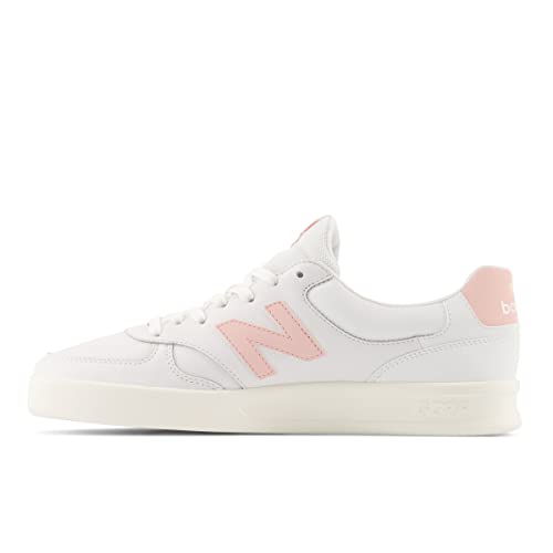 Image of New Balance Men's CT300 V3 Sneaker, White /Pink, 4 Medium US