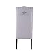 PS Global - Juego de 2 sillas de comedor Knockerback de terciopelo...