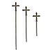 EverJoy Party Assemblable Gold Pope Cross Staff - 4 Pieces, 44-Inch Bishop Staff for Adult Costumes and Cosplay, One Size