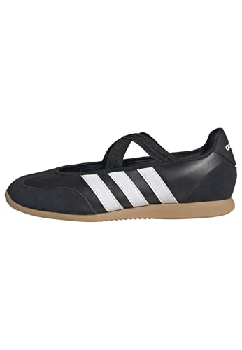 adidas Womens Barreda Mary Jane Black/White/Carbon 8