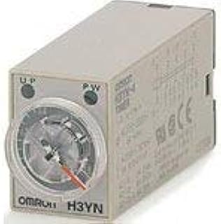 Omron H3YN21AC24 Solid State Timer, 0.1 sec - 10 min, 24 VAC, 5 A