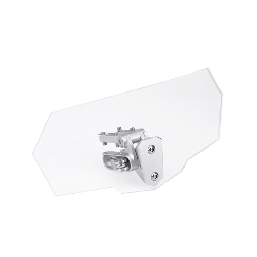 Déflecteur vent moto universel réglable ABS, extension bulle et accessoires