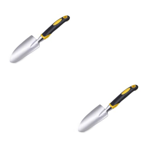BESPORTBLE 2pcs Hand Trowel Gardening Tool Shovel for Weeding Ergonomic Handle Use