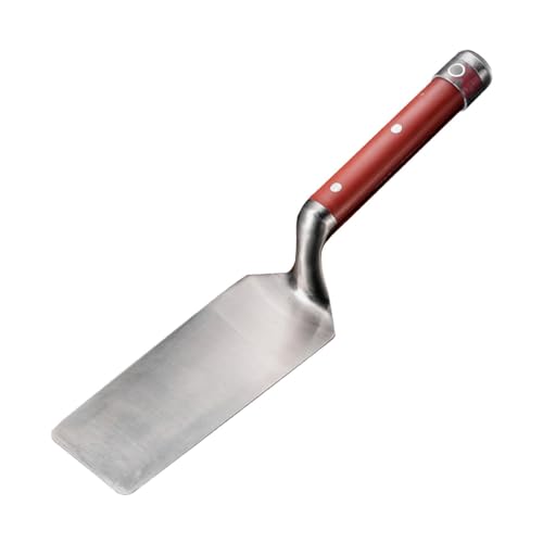 Gcljlmy Herramienta de construcción, llana de enlucido, paleta de alisado, herramientas manuales ligeras, esquinas cuadradas, paleta de yeso para hormigón de pared, herramienta de raspado (62 mm x 170