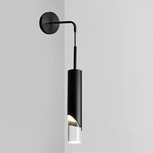 Aplique de pared dorado Art Nouveau para dormitorio lámpara metálica LED decorativa de acrílico