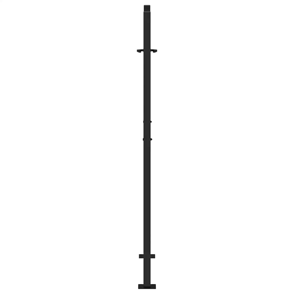 Metalowa brama ogrodowa, 100 x 150 cm, z zamkiem i kluczami, malowana proszkowo stalowa brama wejściowa, falista konstrukcja, do ogrodu i działki