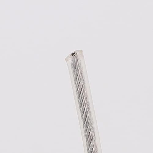 Fil De Coupe Débroussailleuse 2 Mm X 30 M - Nylon Et Acier, Pour Tondeuse, Coupe-bordure