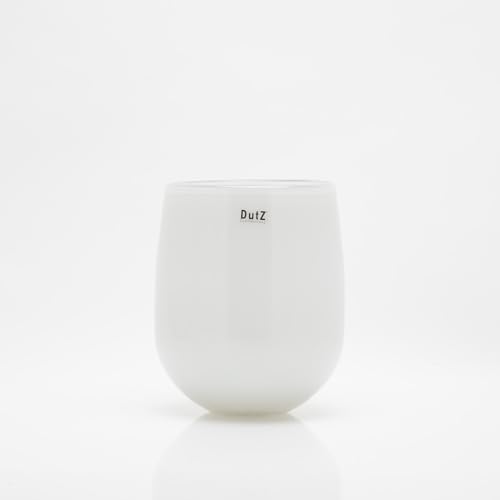 Vase Dutz Barrel, White (H24 D18,5)