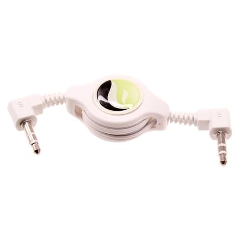 Cable auxiliar retráctil 3.5mm para audio miniatura 1