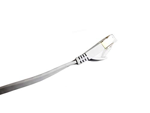 Cable Ethernet Plano Nexhi Cat 7 14 Pies Blanco miniatura 5
