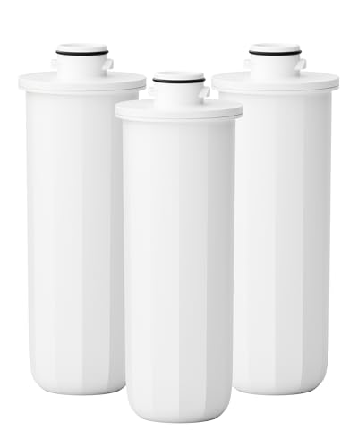 Waterdrop WD-EWFT1 Zero TDS 0 TDS Replacement Filters for Waterdrop Electric Dispenser WD-ED05TW/ WD-ED10TW, Reduce Chlorine, Lead, 3 Packs