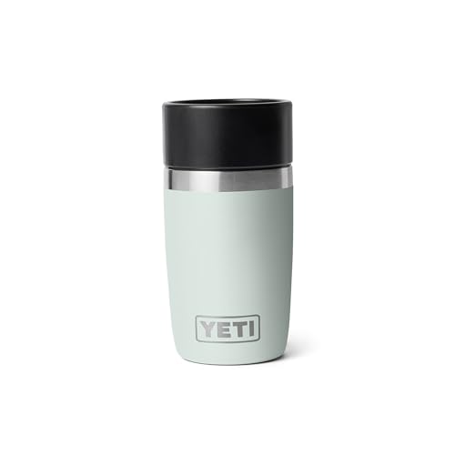 Image of YETI Rambler 8 oz Travel Bottle, Stainless Steel, Vacuum Insulated with Leakproof Commuter Cap, Ridgeline