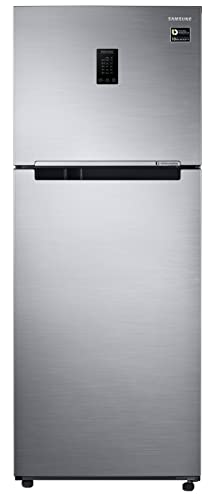 Image of Samsung 386L 2 Star Frost-Free Double Door Digital Inverter Refrigerator Appliance (RT39B5C38S9 /HL, Refined Inox, Curd Maestro, 2022 Model)