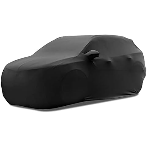 TECTICO Funda Coche SUV Elástica Transpirable Stretch Suave Polvo Proteccion Universal Cubierta Coche Cover