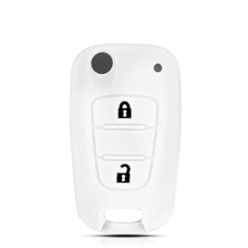 Etui clés télécommande silicone antichoc 2 boutons compatible Hyundai i30 ix35 antidérapant