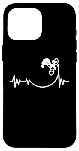BMX Bike cyclist BMX ���]�� �T�C�N�����O �n�[�g�r�[�g �o�C�N BMX �X�}�z�P�[�X iPhone 16 Pro Max �p