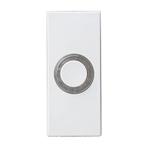 Friedland D534WE 'Lightspot' Wired Illuminated Bell Push - White Cover