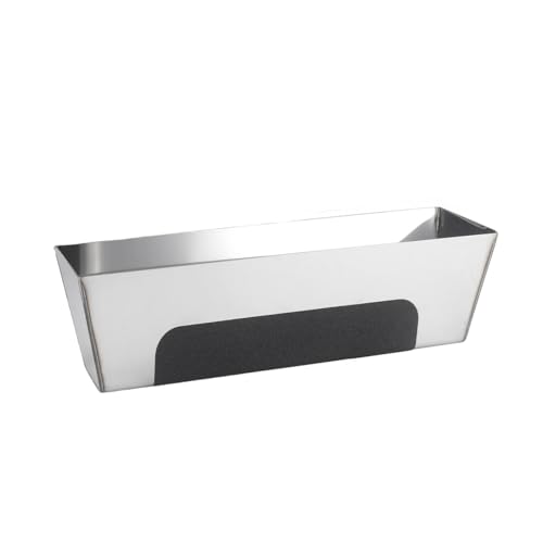 10 Stainless Steel Mud Pan with Anti-Slip Base