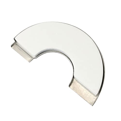 Image of 2pcs Wall Split Flange, Stainless Steel Round Escutcheon Plate Wall-mounted Water Pipe Cover Accessories for 35mm Diameter Pipe