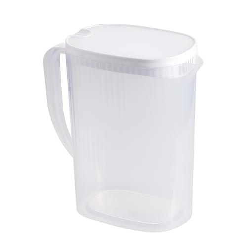 [Caividom]�y��e�ʁz�␅�|�b�g 2500ml �y�����z�v���X�`�b�N �ėp�W���[�X�ۑ� �Ή� �ƒ�p �u�₩�ȉĂ� ����