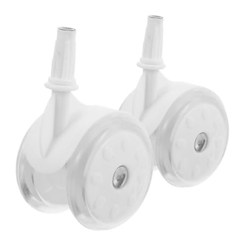 Gatuida 2 Piezas Ruedas de Repuesto para Andadores de Niña Plástico Resistente Fácil Instalación Paquete de Compatibles con Tacataca y Carritos Infantiles