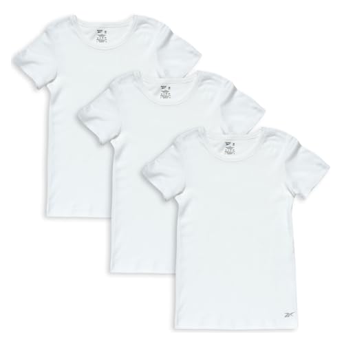 T-shirt Crew Neck Reebok Fille parfait pour l'école et le sport lot de 3 maillots