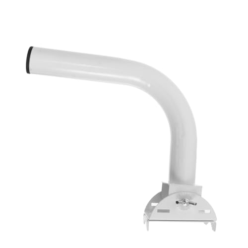 KONTONTY Soporte De Puente De Monitoreo Soporte para De Antena Soporte para Antena Exterior Montaje De Antena Exterior Poste De Montaje De Antena Placa De Acero