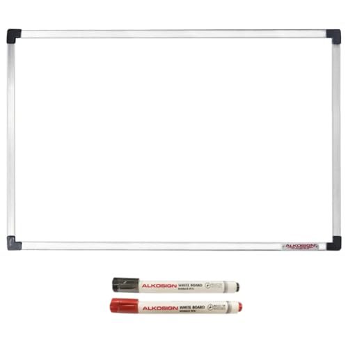 ALKOSIGN Platinum Series Non-Magnetic White Board (3 x 4 Feet) + ...
