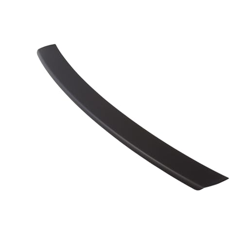 Travall Car Trunk Bumper Protector Compatible with Skoda Octavia Scout (2014-2020) - Vehicle-Specific Black Smooth Plastic Bumper Protection Against Scuffs and Scratches