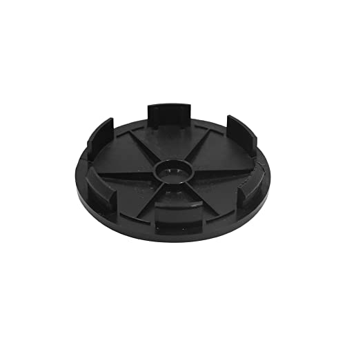 Clips de voiture de roue 68 mm noir cache moyeu central de pneu - 4
