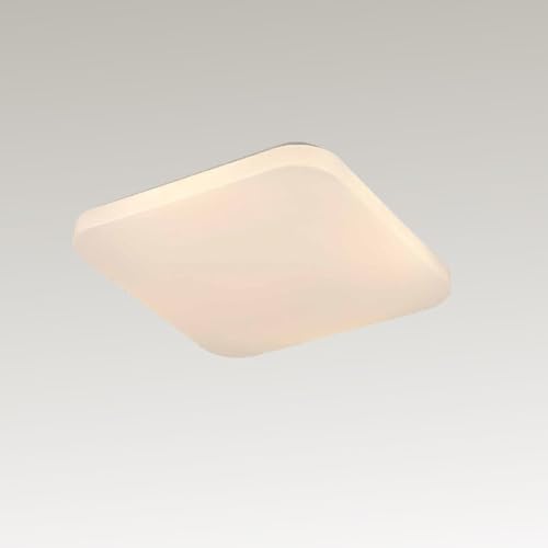 Plafonnier LED moderne carré blanc 3000K MN-633 Generico