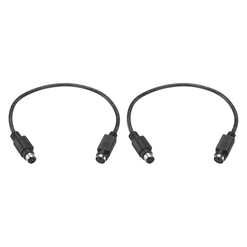 QUARKZMAN 1 Pied Câble D'extension Souris Et Clavier PS/2-2 Pack 28 AWG 6 Broches Fils De Cuivre...