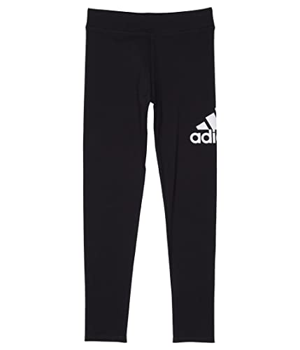 Legging noir Adidas fille en taille L pour le sport au collège