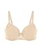 HSIA Minimizer Bra for Women - Air Mesh T-Shirt Full Coverage Seamless Bra Plus Size Underwire Padded Bra for Large Bust Light Beige