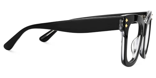 Image of VOOGLAM Square Blue Light Glasses for Women Anti Eyestrain Dry Eyes Computer Phone TV Eyewear Faustyna