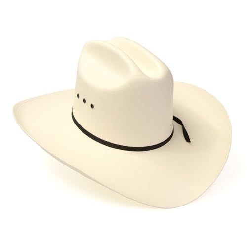 Image of Western Express Natural Straw Cattleman Hat