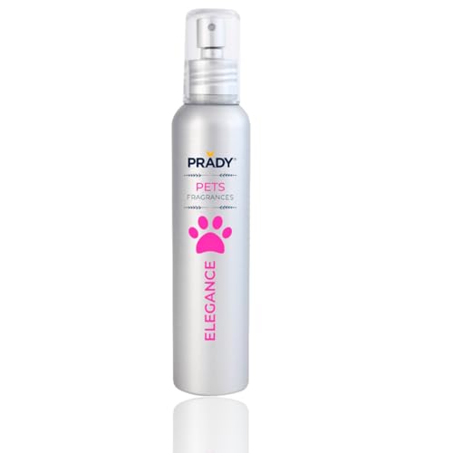 Prady – Eau de Toilette para Mascotas – Elegance – Aroma suave y sofisticado para perros y gatos – Neutraliza olores sin irritar – Fragancia duradera para uso frecuente y cuidado diario