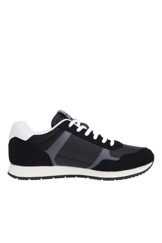 Baskets running Tommy Jeans homme chaussures basses décontractées noires 42