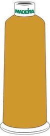 Hilo de bordar Madeira Rayon 5500 yd color Verde Oro miniatura 1