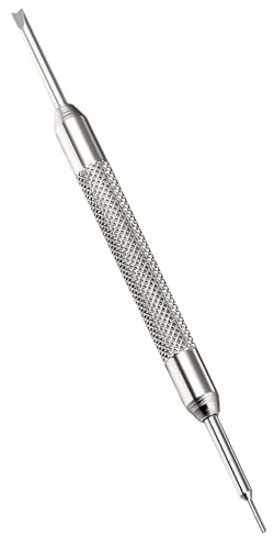 Buckle & Stitch Standard Spring Bar Tool - Double Ended Design - Fork and Straight End - Watch Band Tool Link Pin Removal for Watch Repair Band Adjustment Replacement Sizing