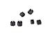 BIVAR ELM 1-080 ELM 1 Series T-1 3/4 2 Leads Extruded Self Retaining .080 in Long LED Mount - 250 item(s)