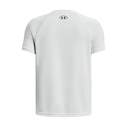 Image of Under Armour Boys' Tech Hybrid Printed Fill Short-Sleeve T-Shirt