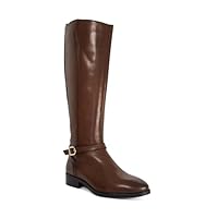 Dune London Ladies TALIAS Leather Metal Buckle Knee High Boots Size UK 5