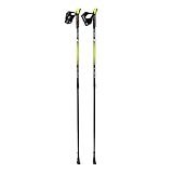 cmp, bastoncini da nordic walking maniva, nero-acido, u