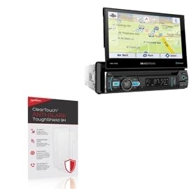 BoxWave Screen Protector Compatible With Soundstream VRN-75HB - ClearTouch Anti-Glare ToughShield 9H (2-Pack), Anti-Glare 9H Tough Flexible Film Screen Protector
