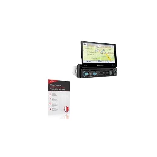 BoxWave Screen Protector Compatible With Soundstream VRN-75HB - ClearTouch Anti-Glare ToughShield 9H (2-Pack), Anti-Glare 9H Tough Flexible Film Screen Protector